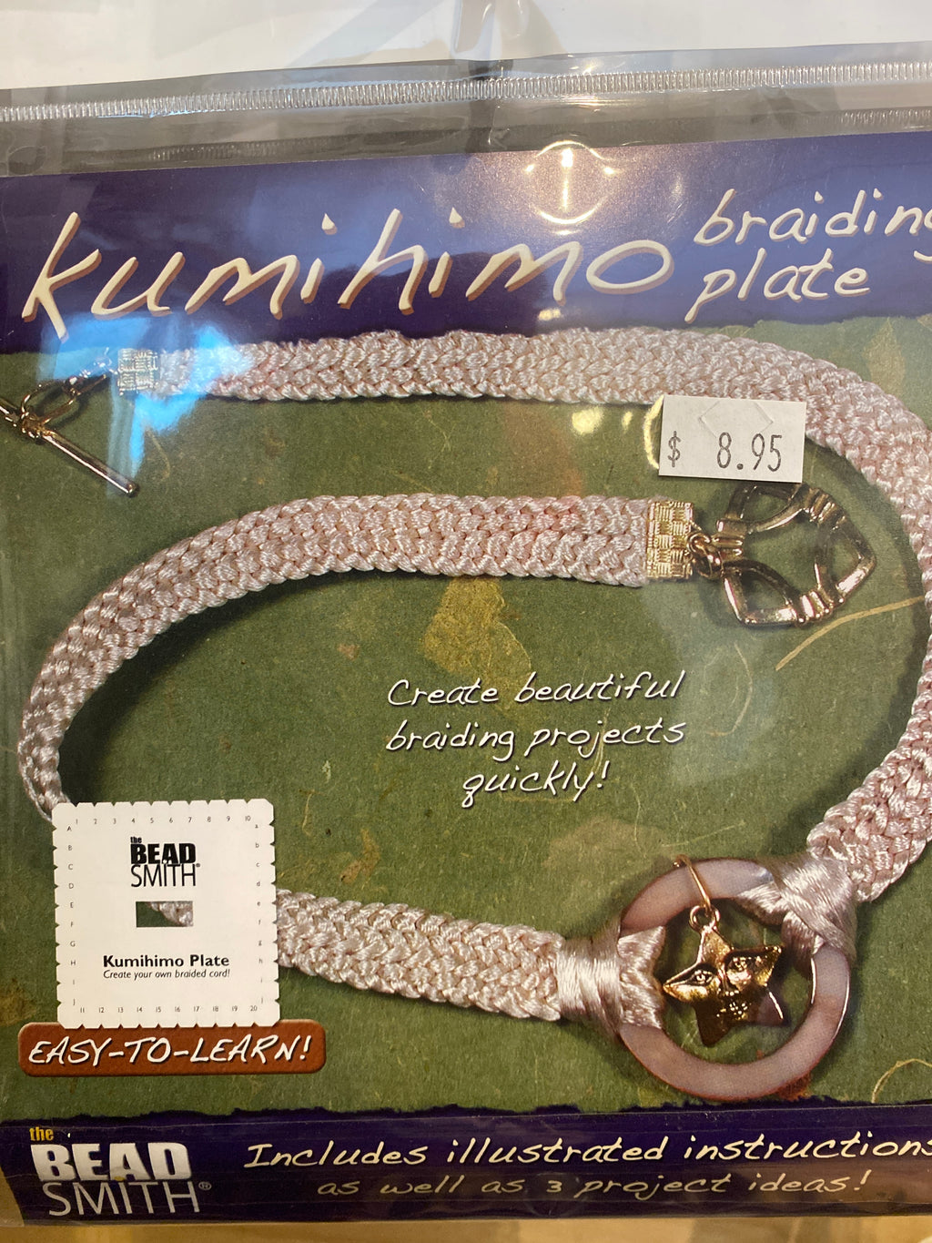 Kumihimo braiding plate by The Beadsmith
