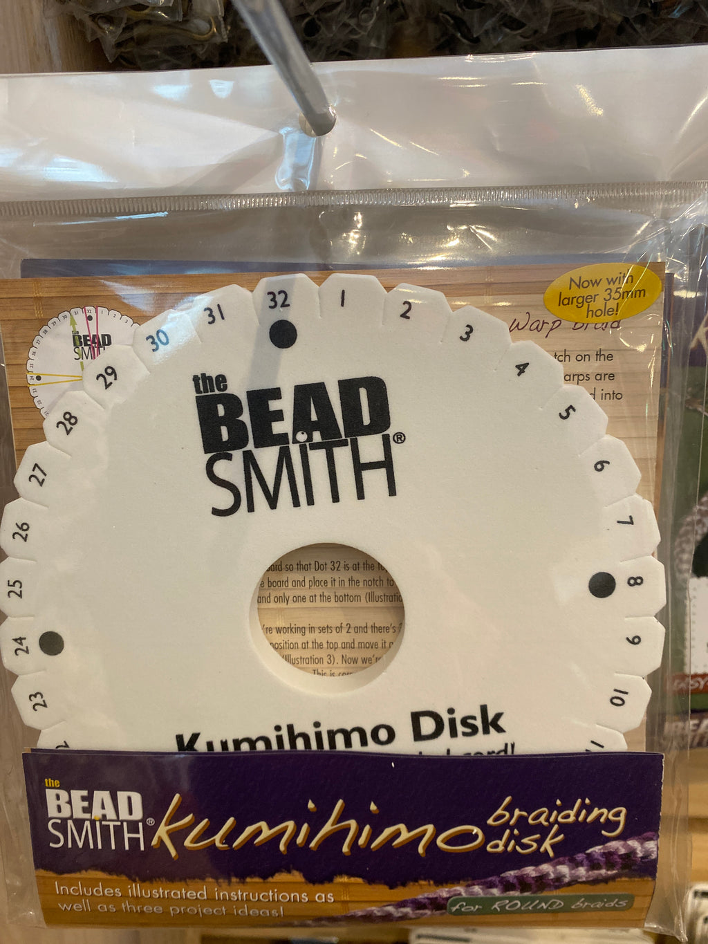 Kumihimo braiding disk by The Beadsmith