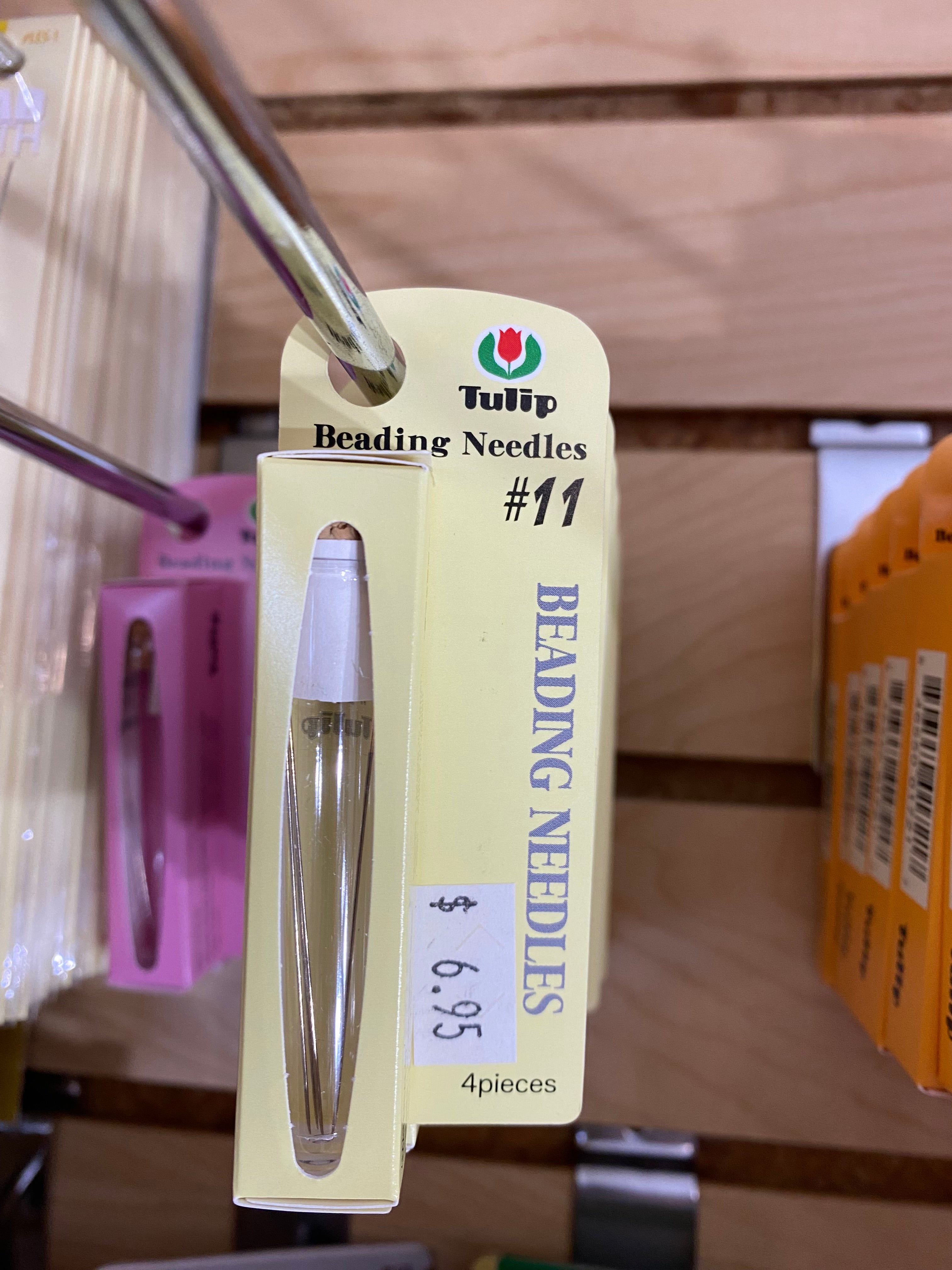 TULIP Beading Needles Size #11 48.5x0.41mm - 4 Needles