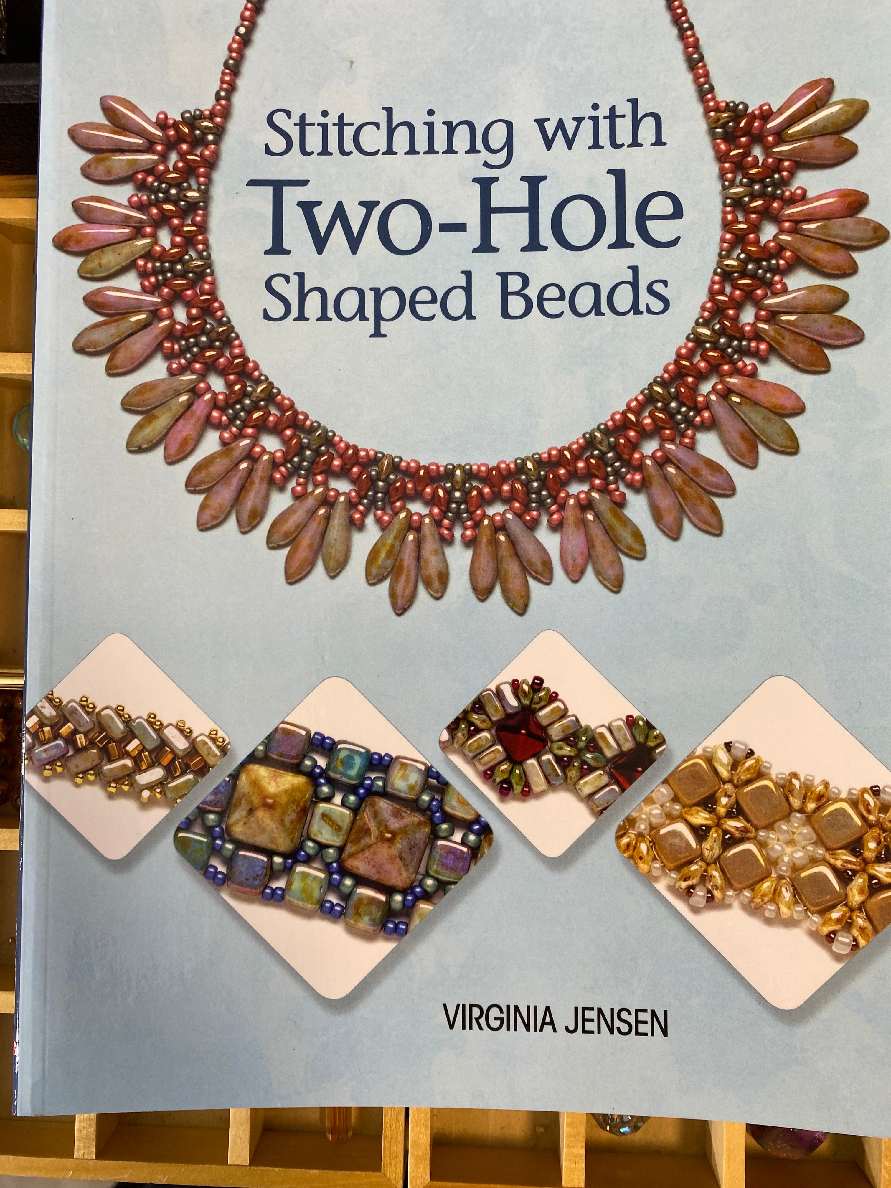 Stitching with Two-Hole Shaped Beads