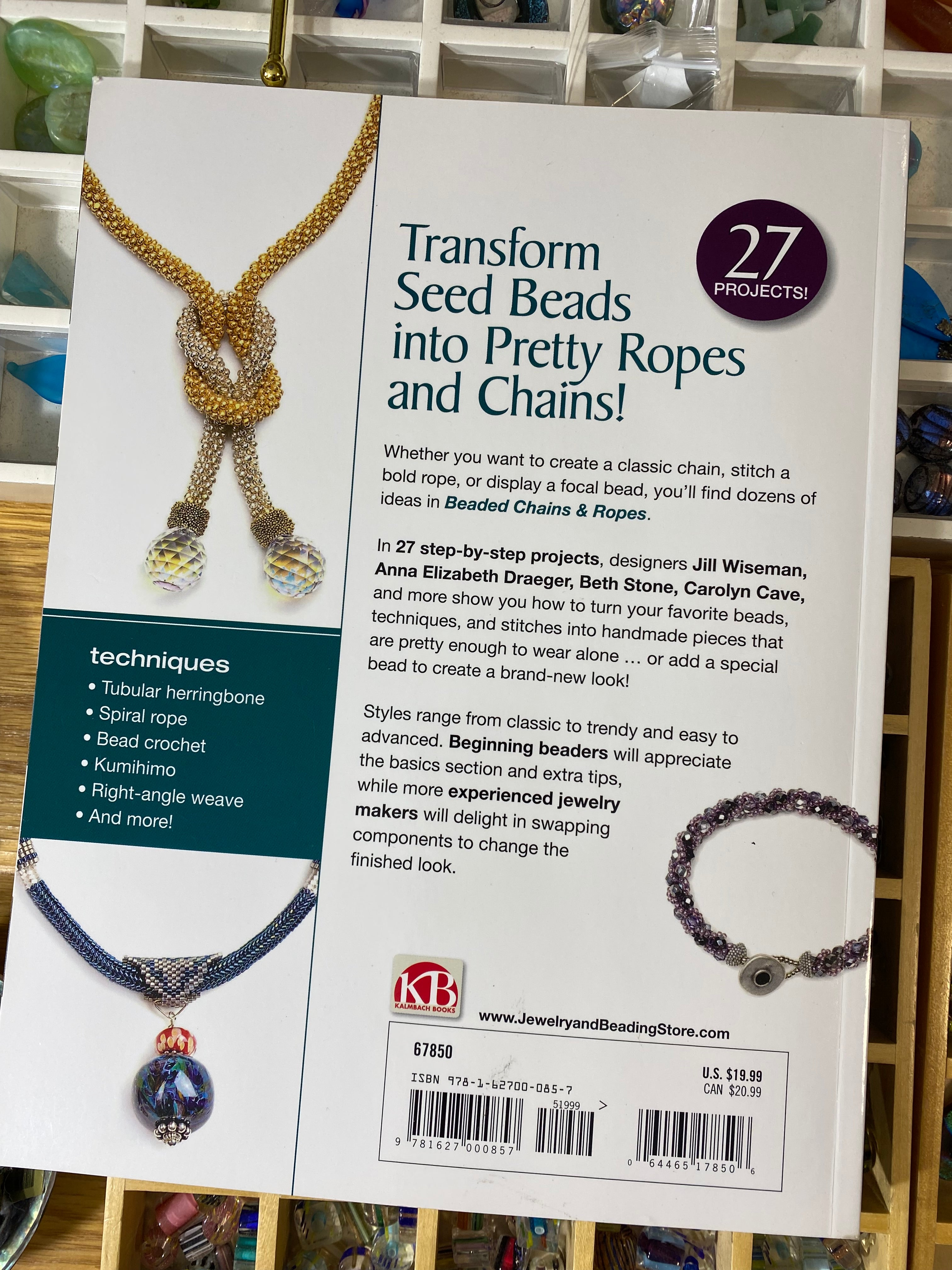 Beaded Chains and Ropes: Create Easy-to-Wear Jewelry Using Popular Stitches