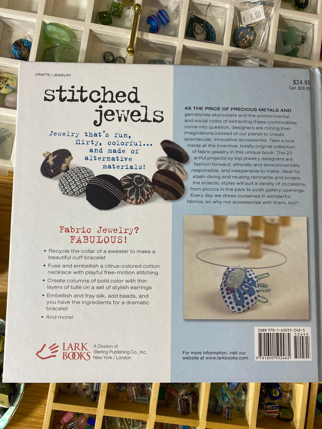 Stitched Jewels: Jewelry That's Sewn, Stuffed, Gathered & Frayed