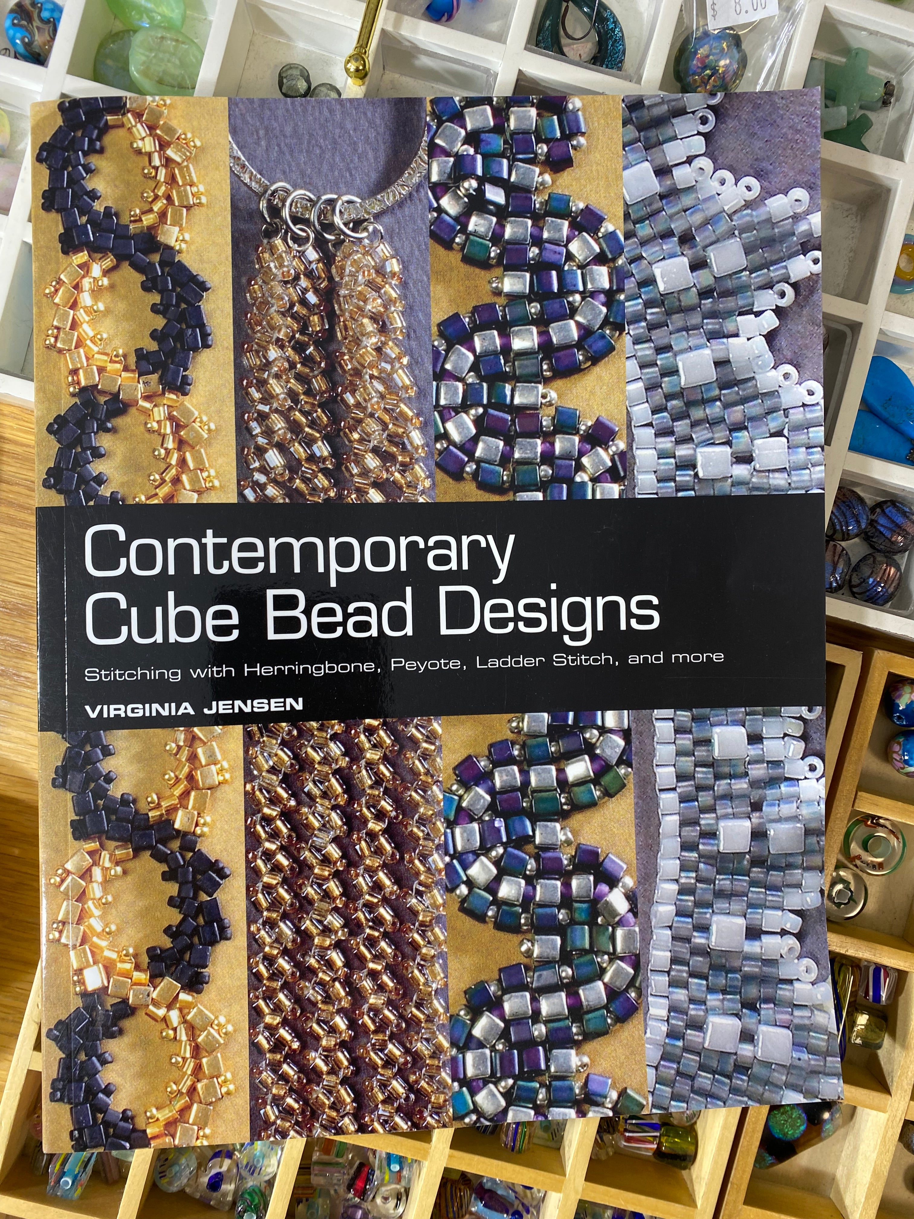 Contemporary Cube Bead Designs by Virginia Jensen