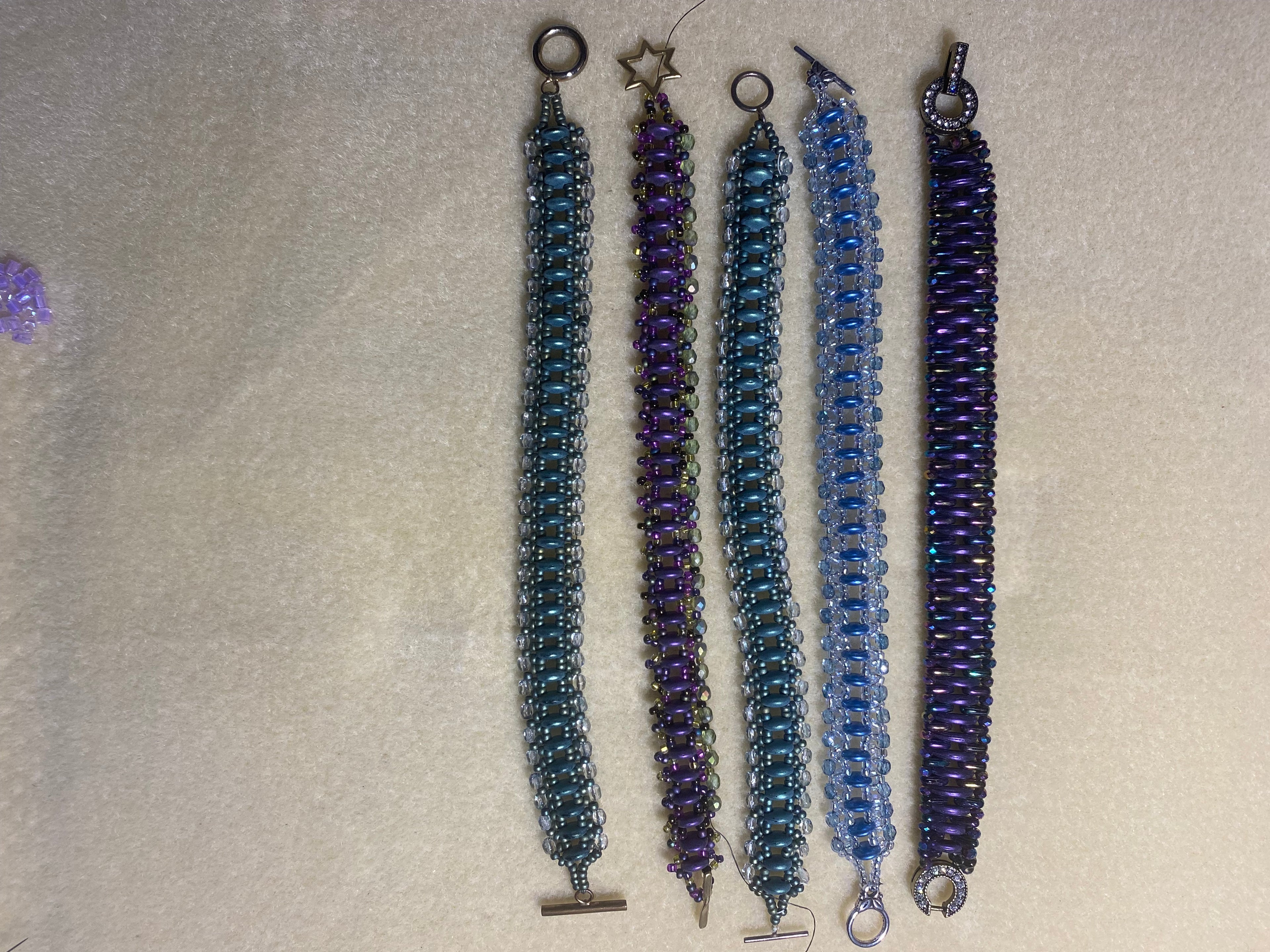 Beaded bracelet kit: Just Rollin' Along by TrendSetters